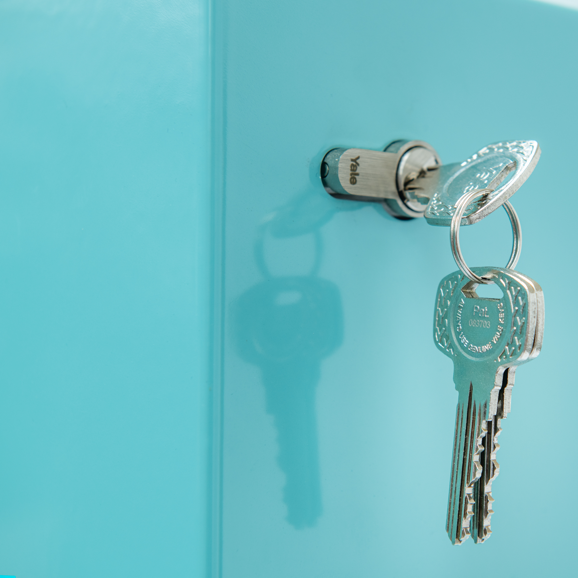 MDS Drugs trolley lock key detail