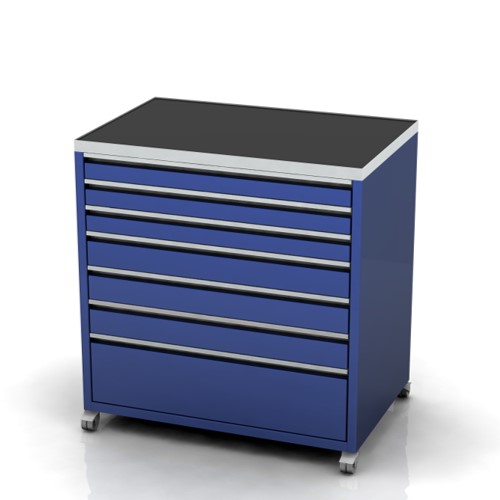 Garage furniture tool trolley 900 wide 7 drawer