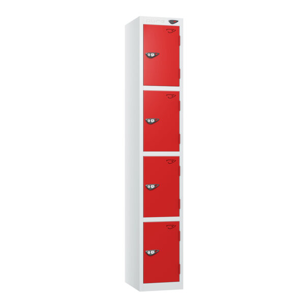 Full Height Four Tier Locker | 1800mmH x 300mmW x 300mmD