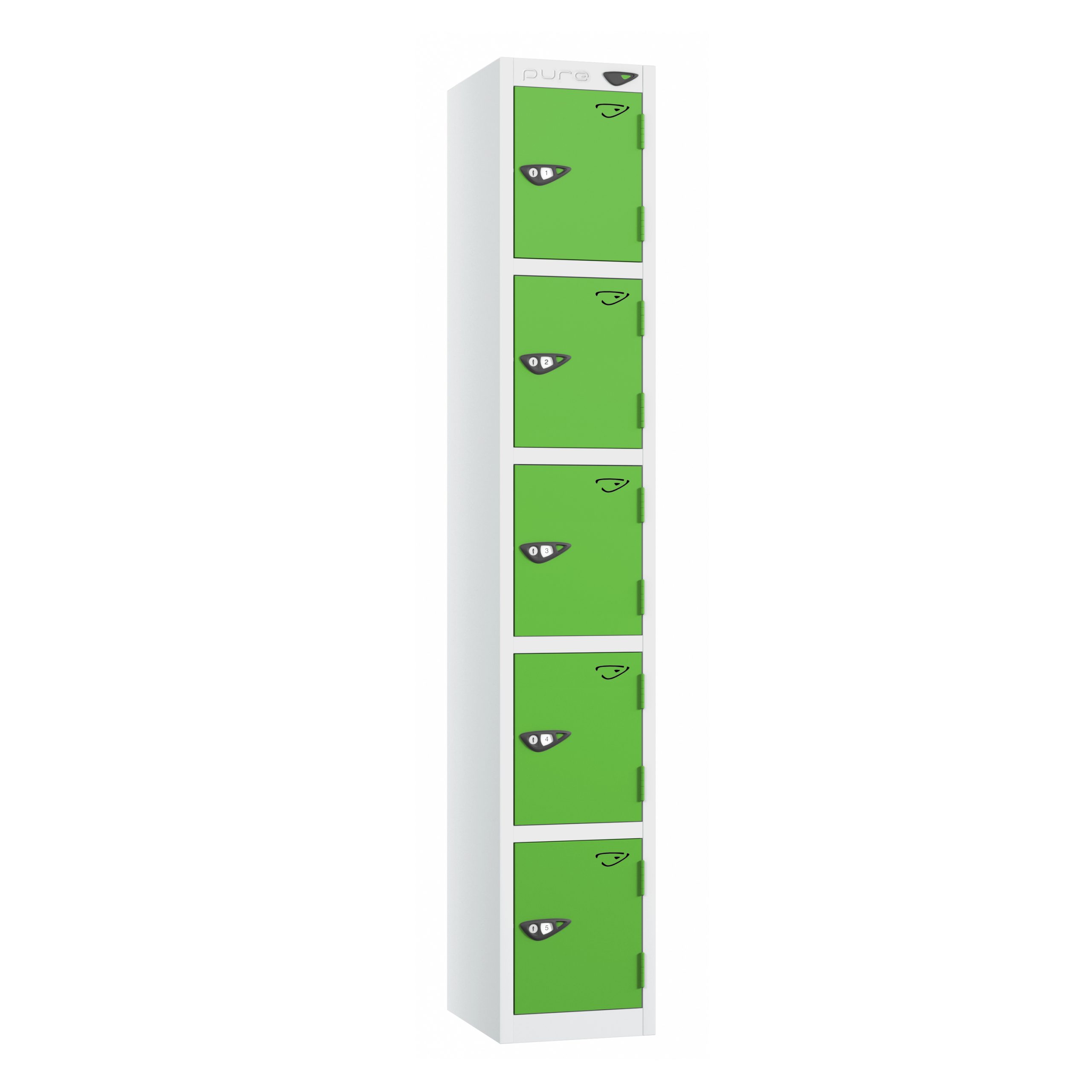 Full Height Five Tier Locker | 1800mmH x 300mmW x 300mmD - Image 5