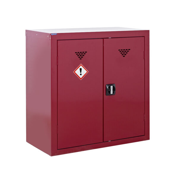 Pesticide & Agrochemical CoSHH Cabinet | 900mm (H) x 900mm (W) x 460mm (D) | PAC994D